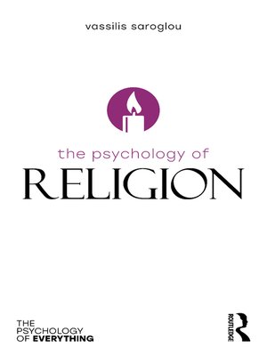 cover image of The Psychology of Religion